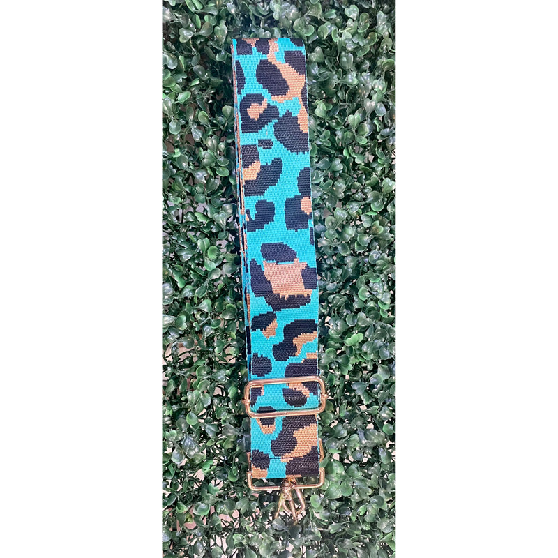 Leopard Print Crossbody Bag Straps – Adjustable 2" Webbing