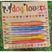 Dog Lovers Funny Pen Set – 5 Pack