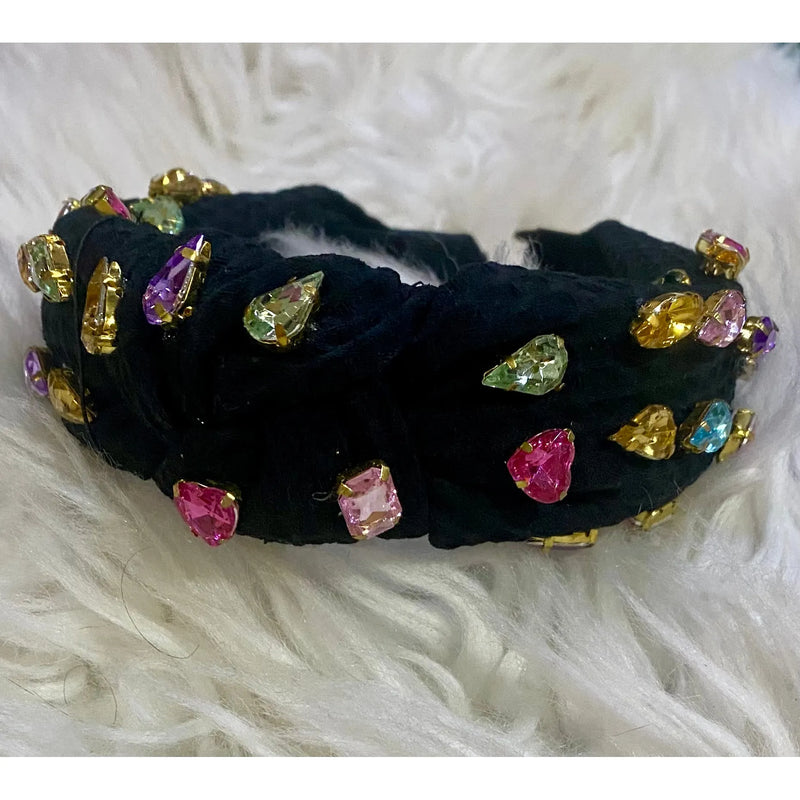 Midnight Luxe Embellished Headband