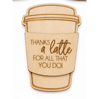 Teacher Coffee Gift Card Holder