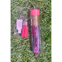 Floating Glitter Pencil Keychain