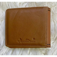 RFID Genuine Leather Lonestar Men’s Bi-Fold Wallet