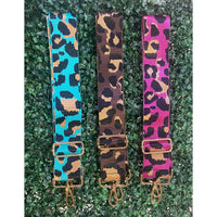 Leopard Print Crossbody Bag Straps – Adjustable 2" Webbing
