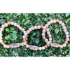 Off-White Affirmation Beaded Bracelets – Bold Words, Soft Neutrals