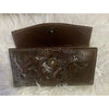 Tooled Genuine Leather Western Wallet