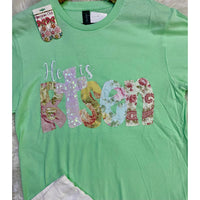 He Is Risen Floral Patch Tee