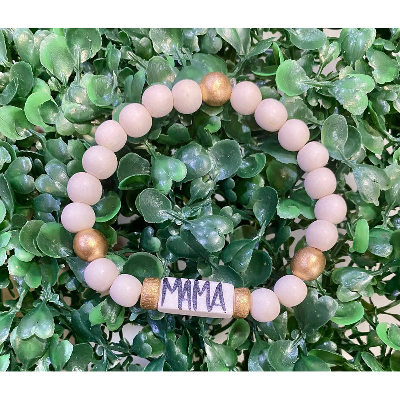 Off-White Affirmation Beaded Bracelets – Bold Words, Soft Neutrals