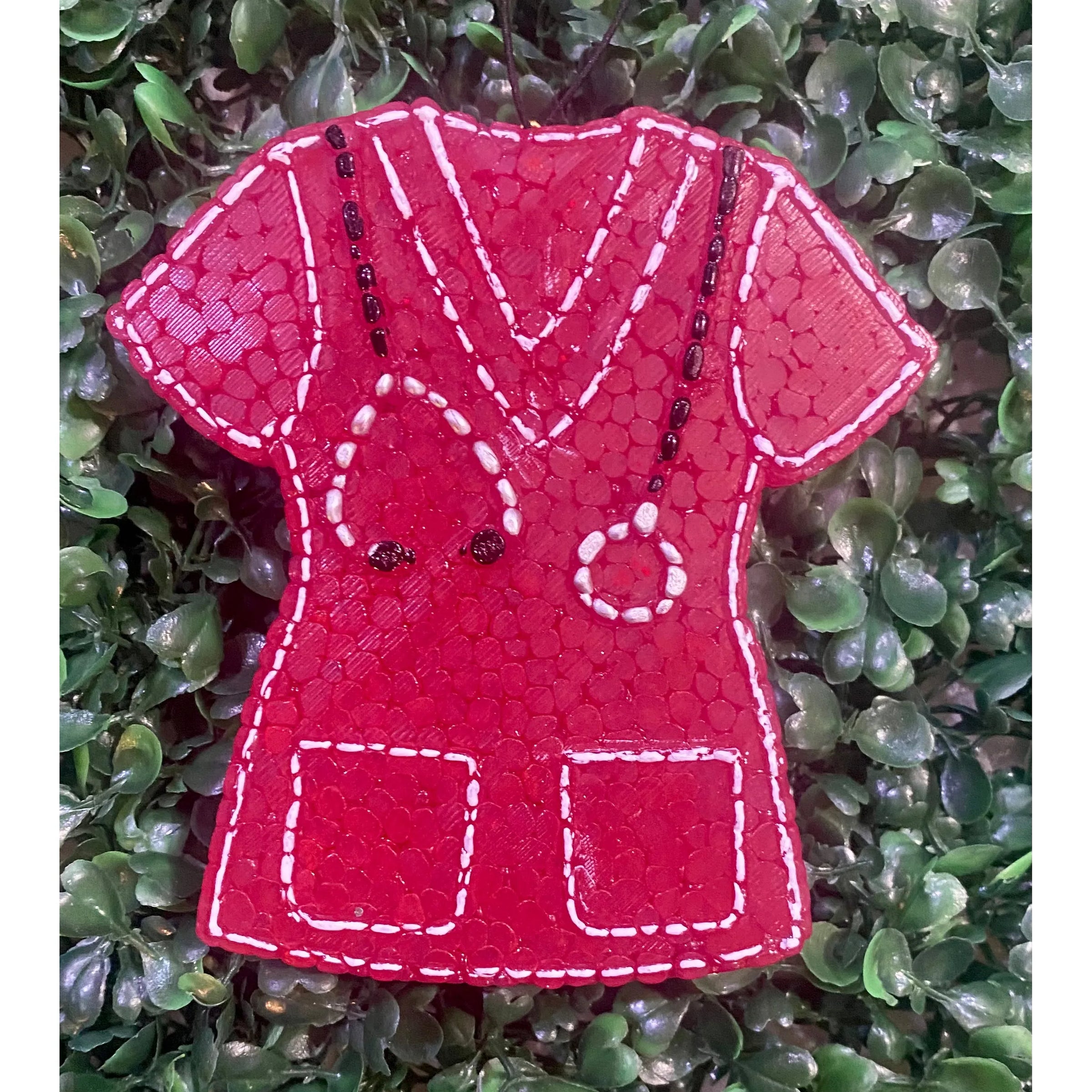 Medical Scrubs Car Freshener – Handcrafted & Scented