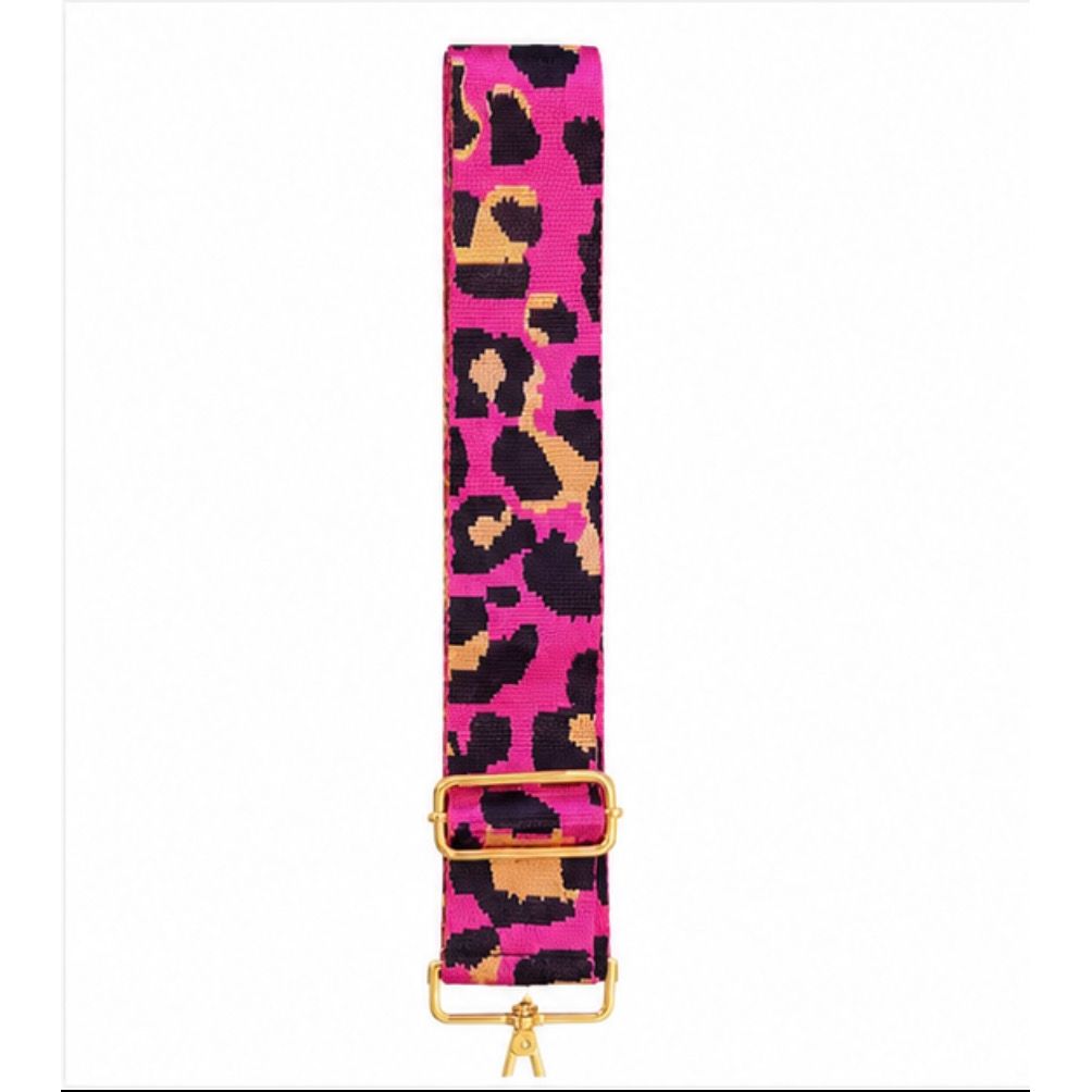 Bold Leopard Adjustable Crossbody Bag Strap