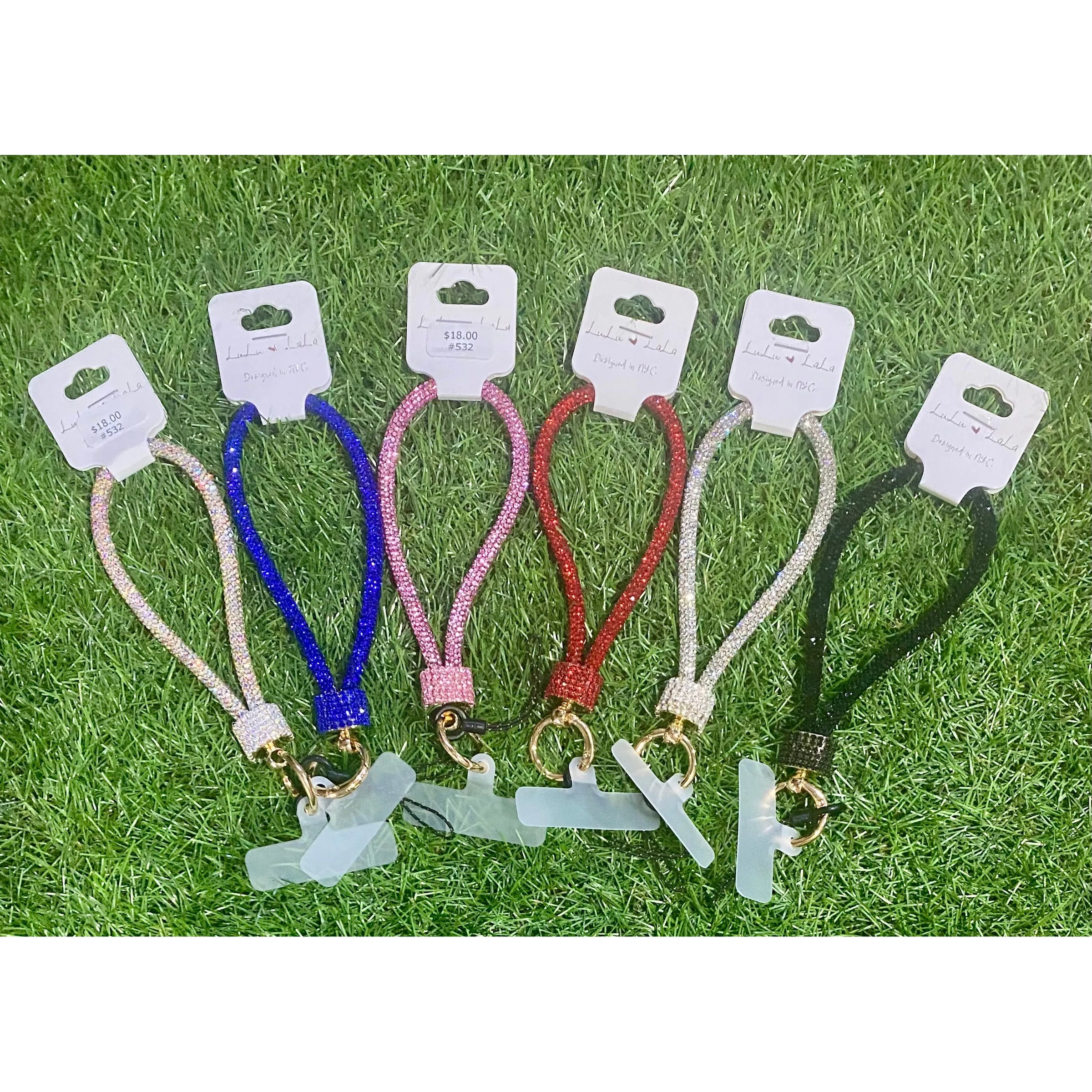 Rhinestone Phone Wrist Strap