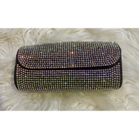 Iridescent Rhinestone Sunglass Holder