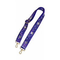 Blue Star Rhinestone Adjustable Bag Strap