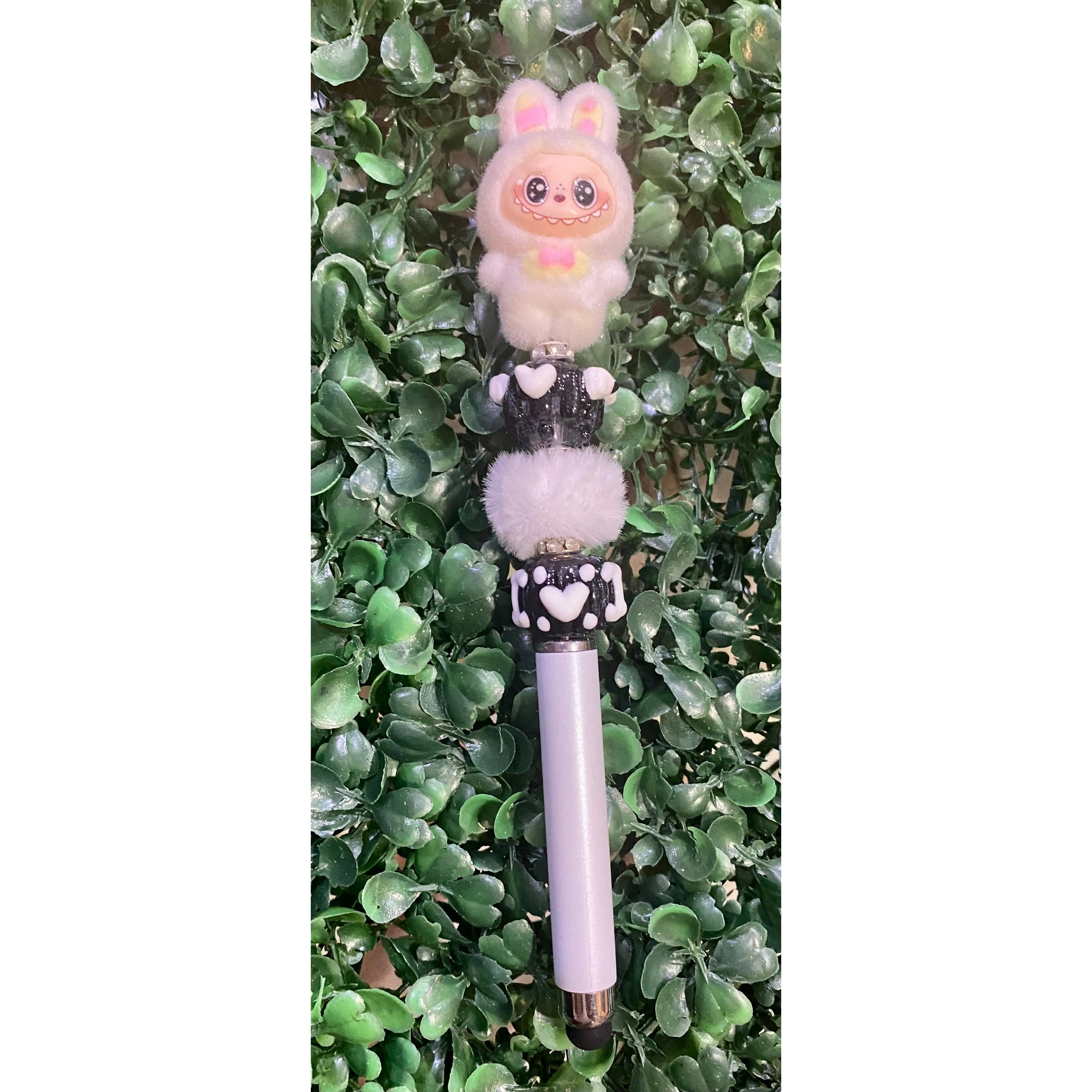 Labubu 2-in-1 Stylus & Ballpoint Pen – Cute Plush Writing Accessory