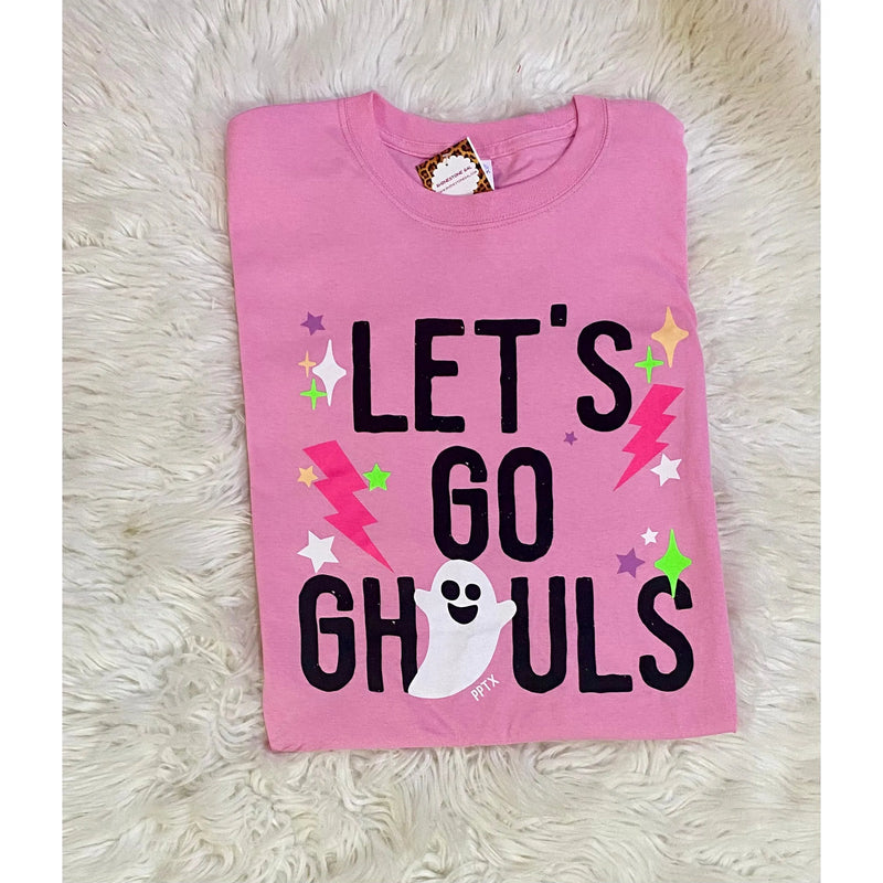 Let's Go Ghouls Pink Tee