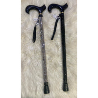 Bling Rhinestone Adjustable Walking Cane