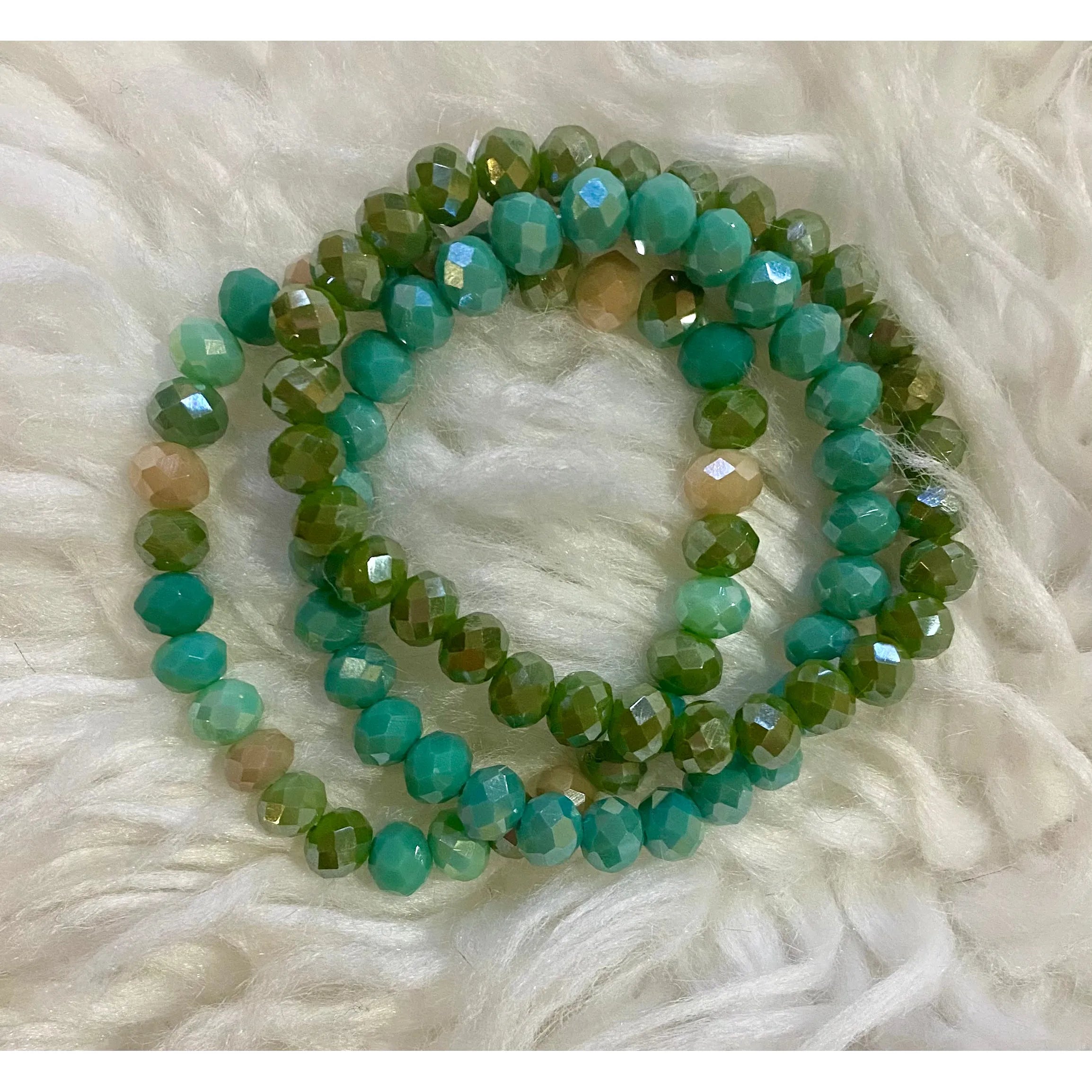 Sea Turtle 8mm Beaded Bracelet Set