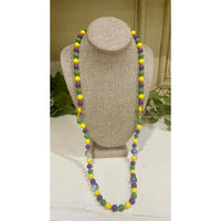 Mardi Gras Party Beaded Necklace