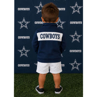 Kids Dallas Cowboys Quarter Zip Pullover