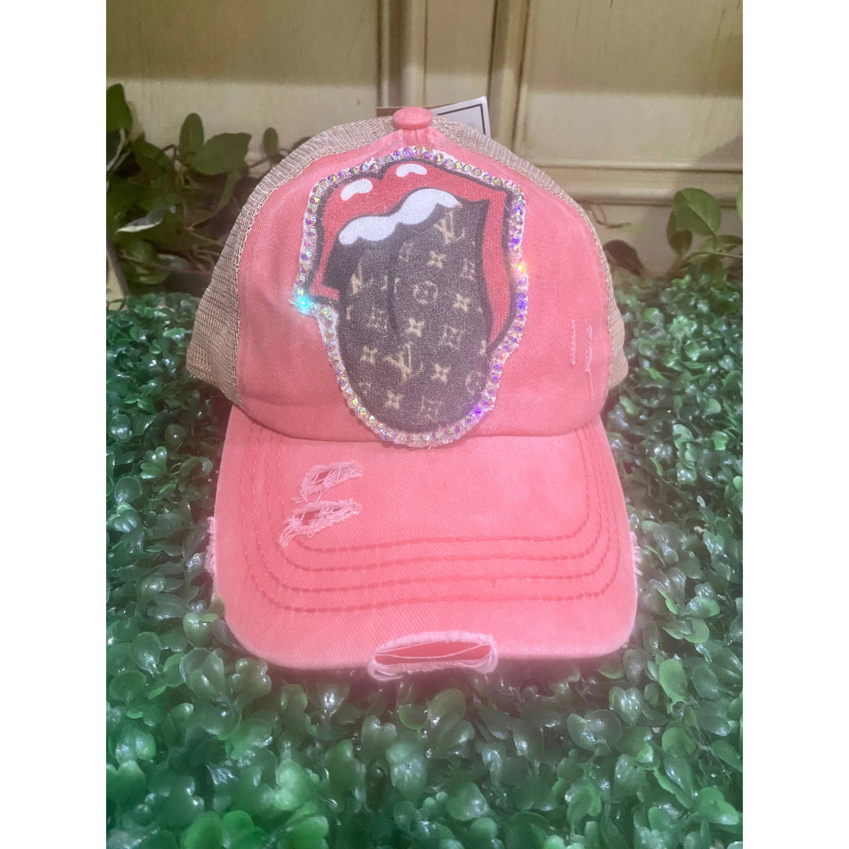 Bling & Rock Coral Trucker Cap