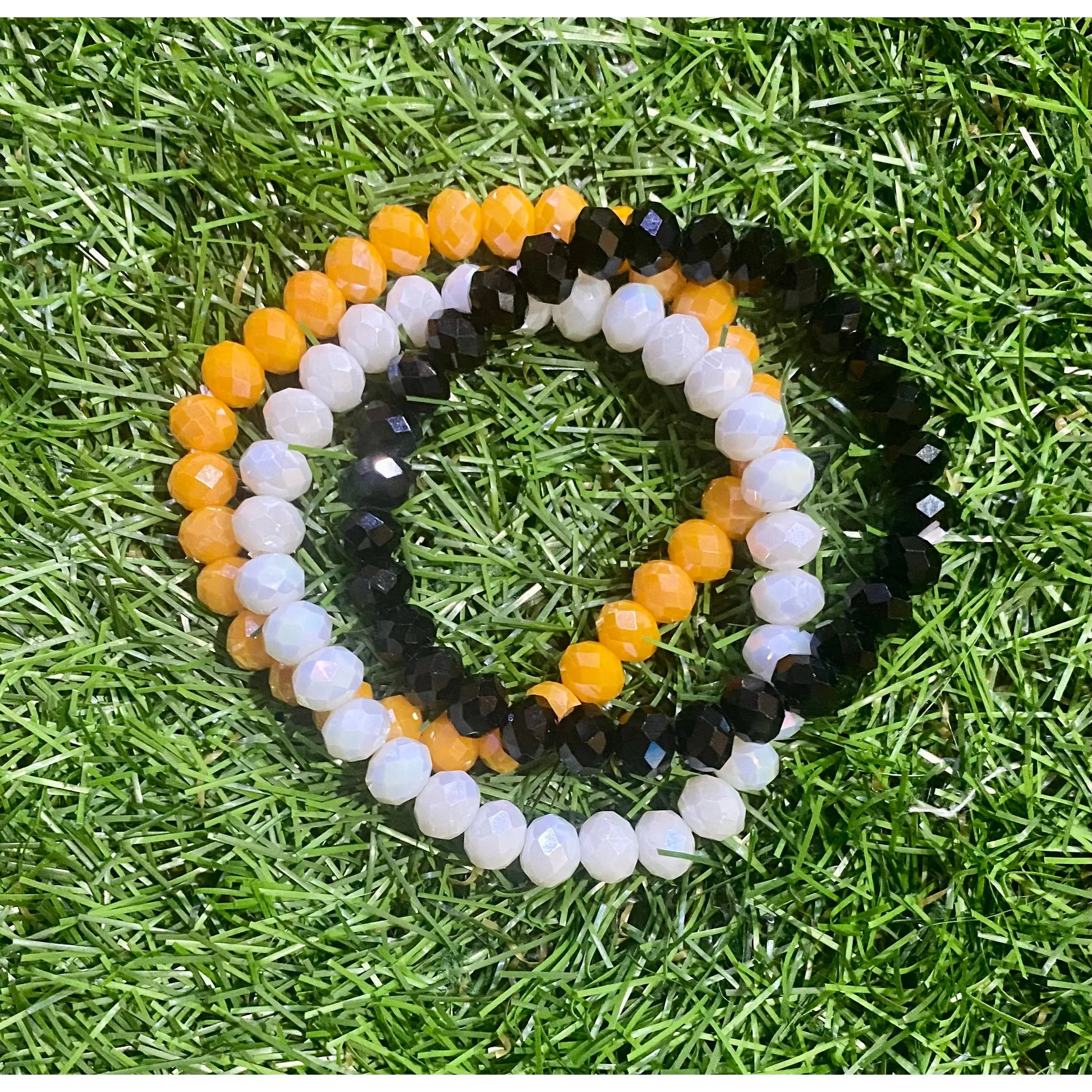 Halloween Beaded Bracelet Set – 3 Piece