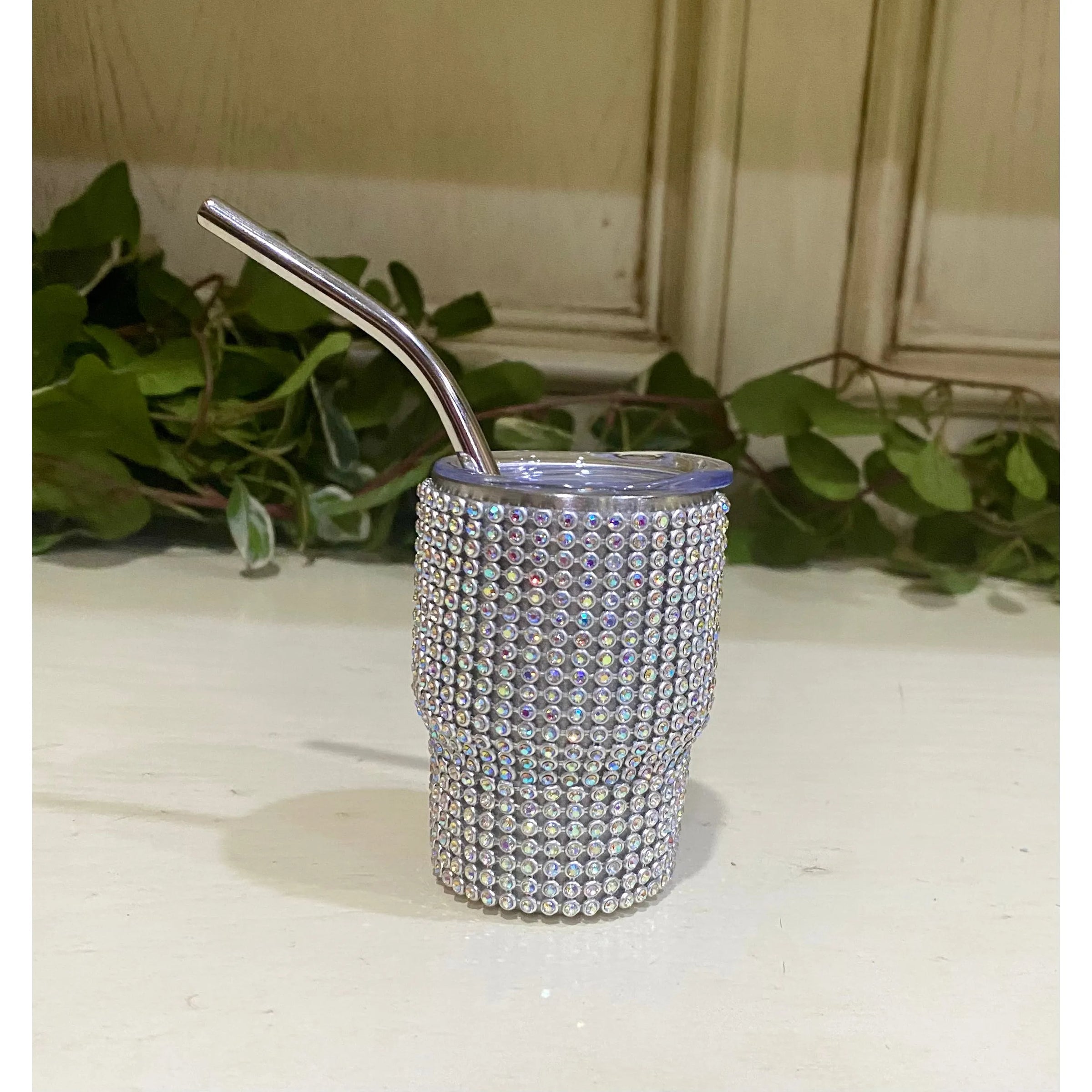 3 oz Rhinestone Shot Glass