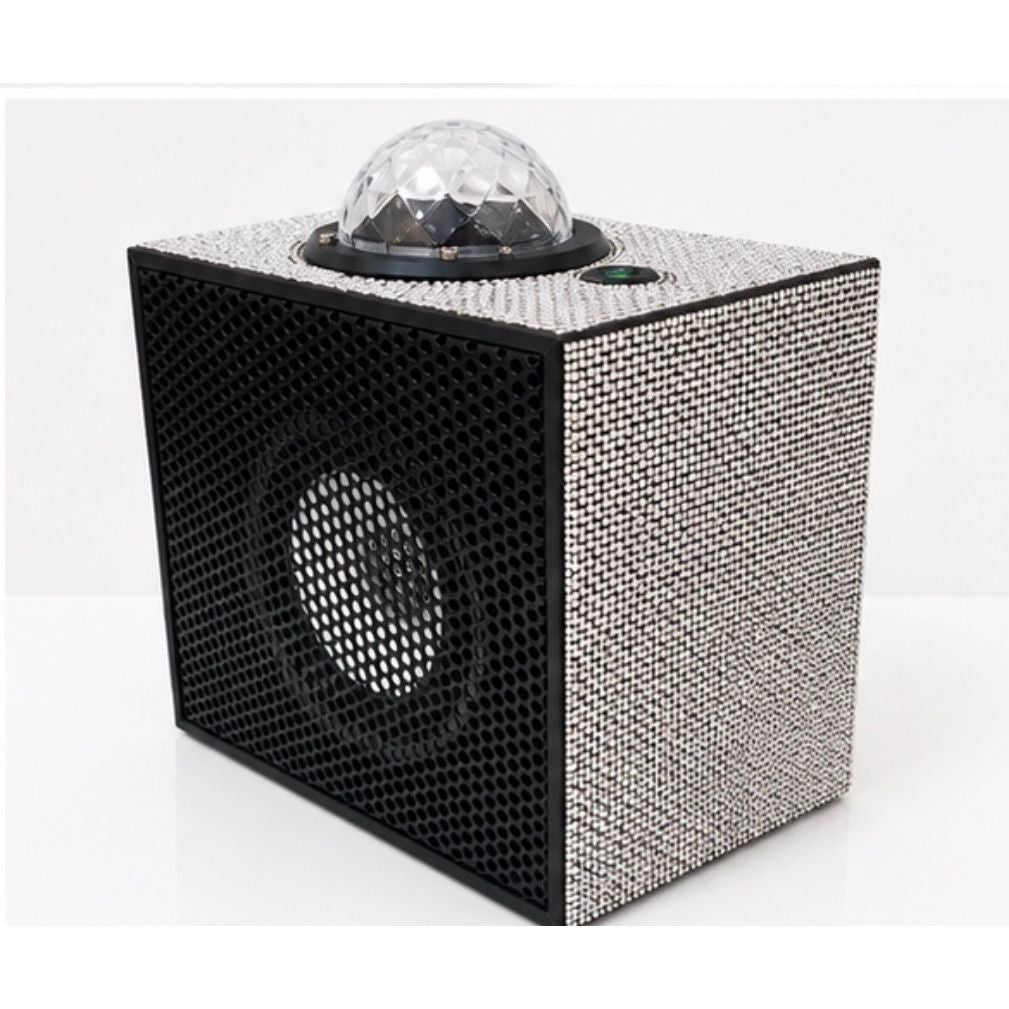 Rhinestone Gal Bling Light-Up Party Speaker