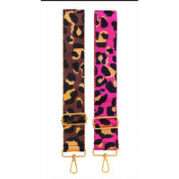 Bold Leopard Adjustable Crossbody Bag Strap
