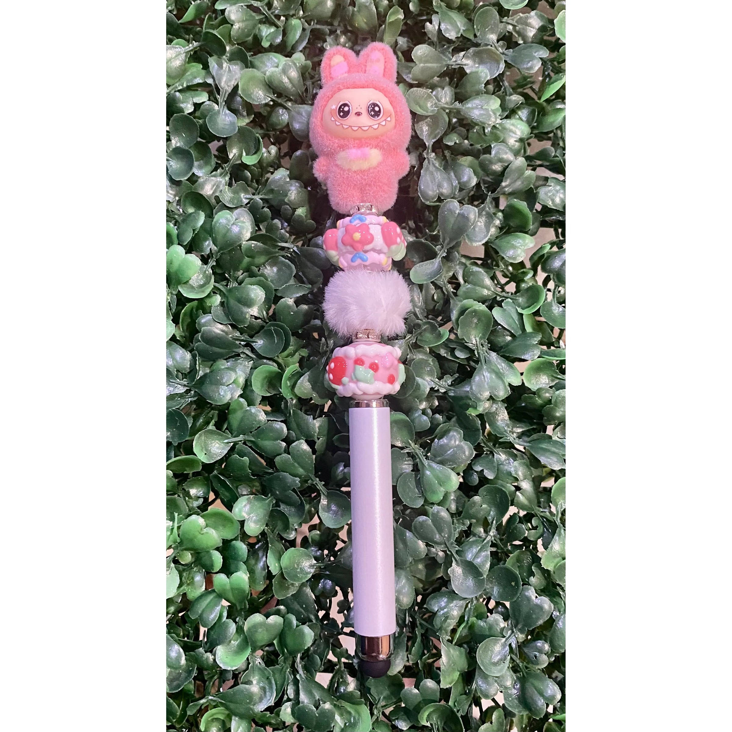 Labubu 2-in-1 Stylus & Ballpoint Pen – Cute Plush Writing Accessory