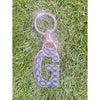 Turquoise Initial Keychain – Western Charm