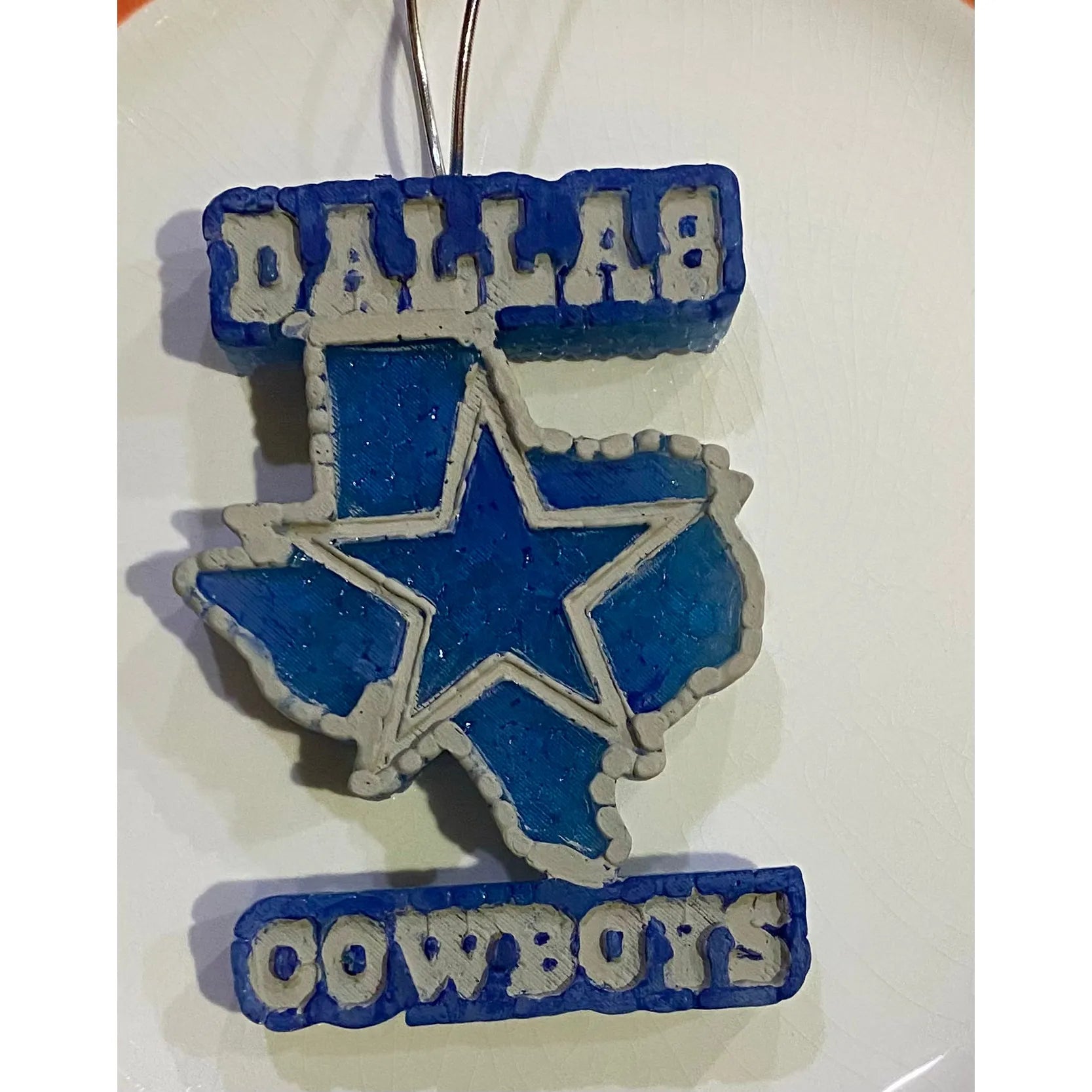Dallas Cowboys Freshie – Blue Texas Star