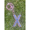 Turquoise Initial Keychain – Western Charm
