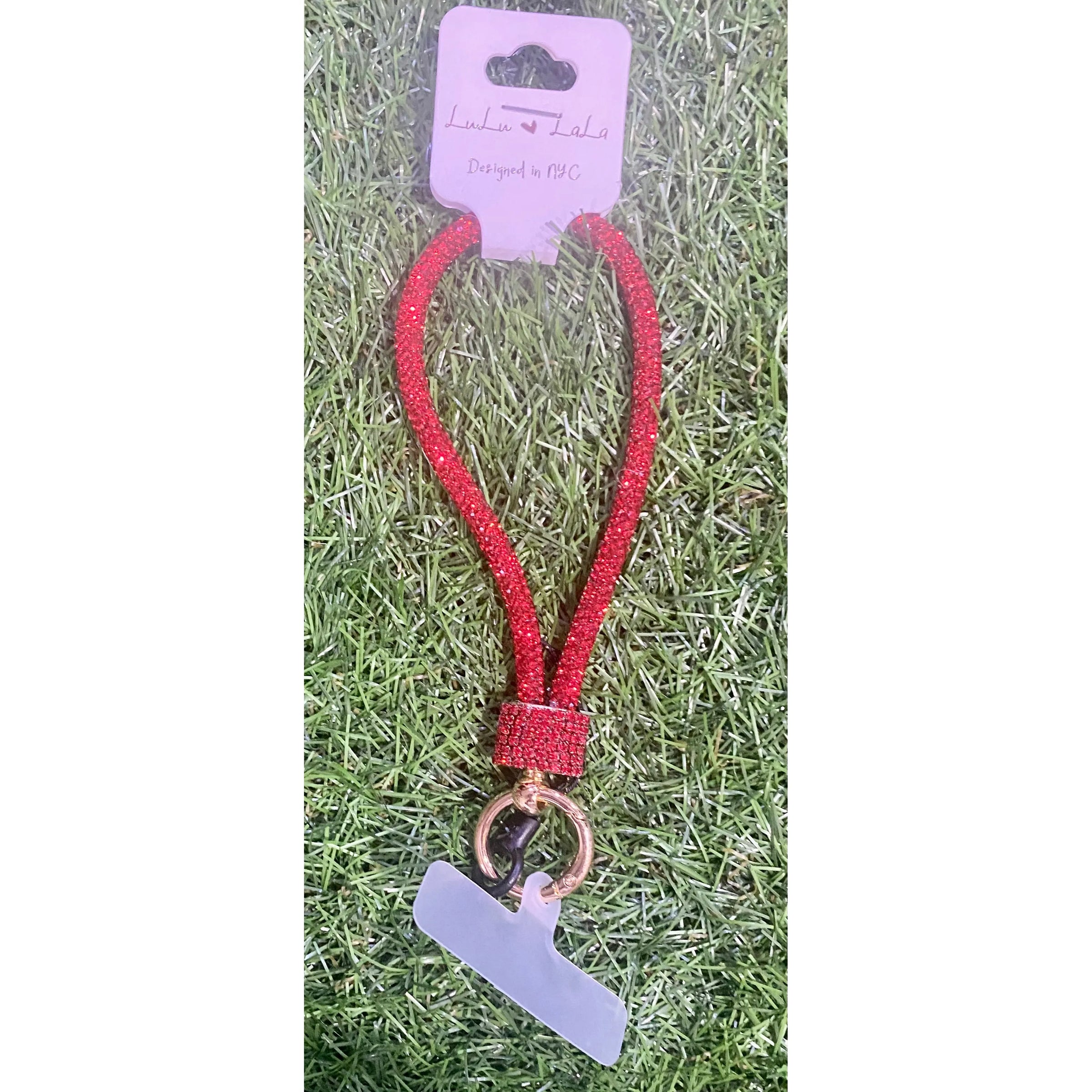 Rhinestone Phone Wrist Strap