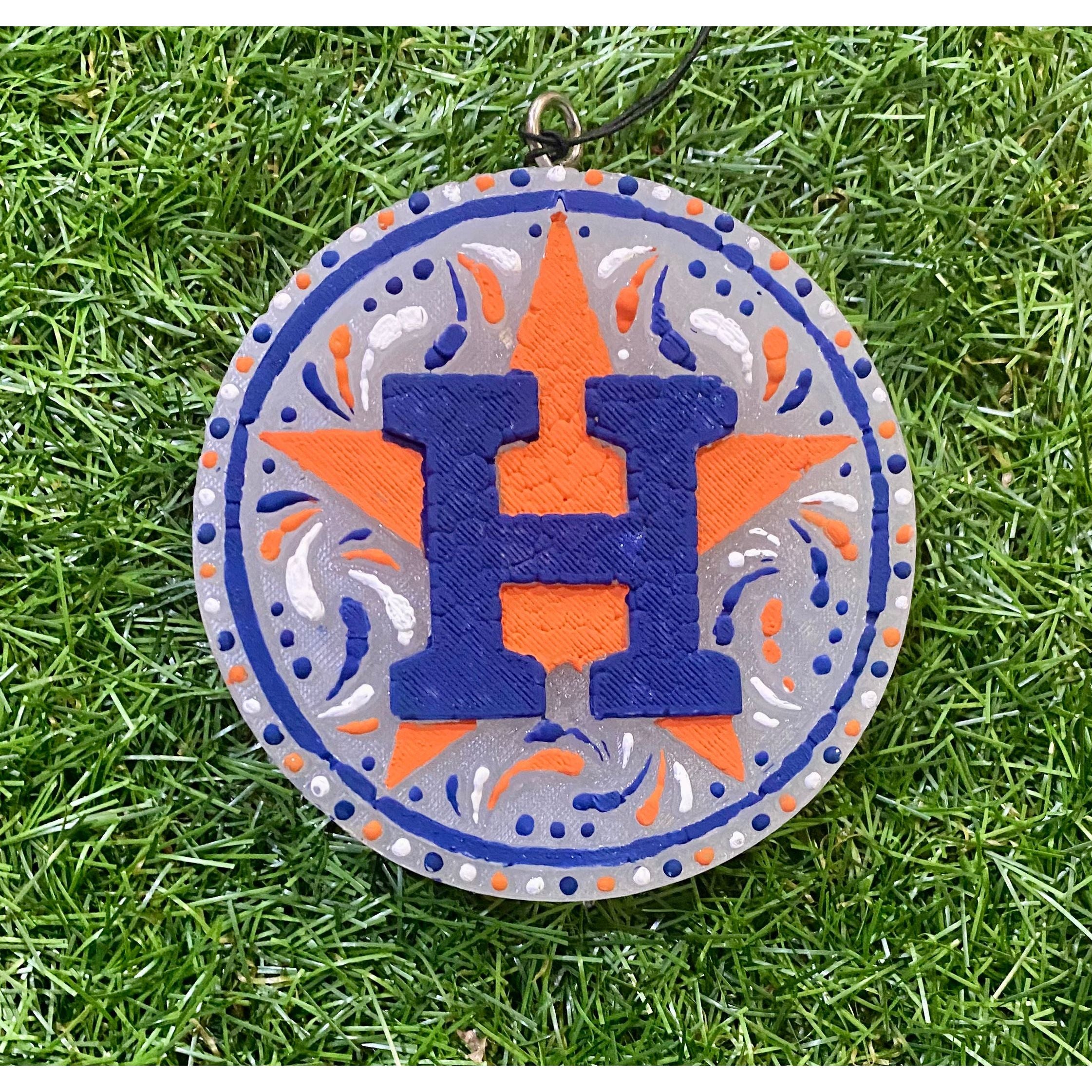 Houston Astros Round Car Freshie
