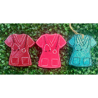 Medical Scrubs Car Freshener – Handcrafted & Scented