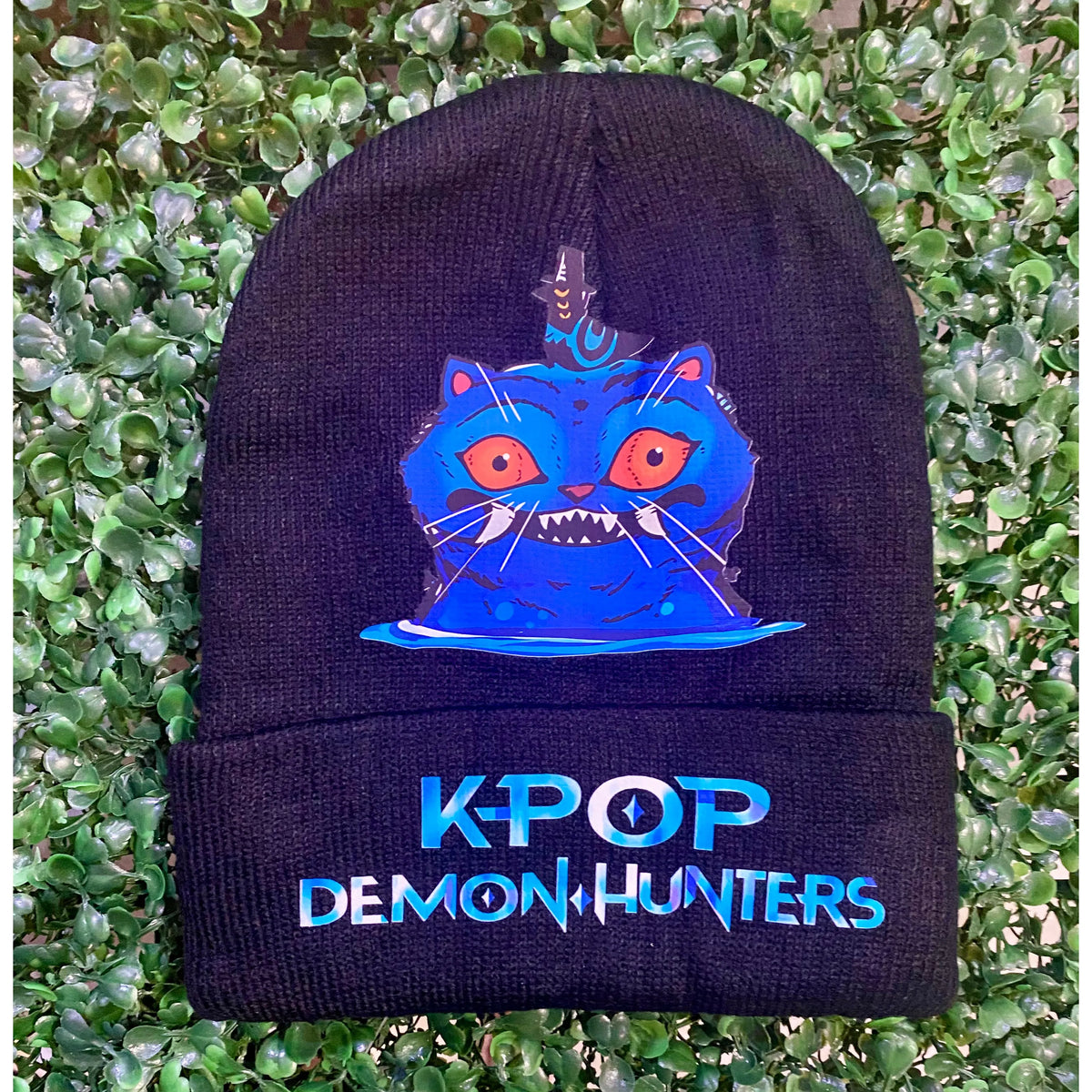 KPOP Demon Hunters Knit Beanie – Custom Huntress Fan Hat