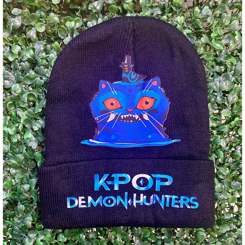 KPOP Demon Hunters Knit Beanie – Custom Huntress Fan Hat
