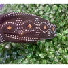 Black Rhinestone Top Knot Headband with Western Boot Stitch Design