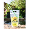 Funny Reusable Drink Pouches with Straw