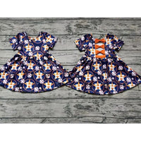 Girl's Astros Dress - Rhinestone Gal