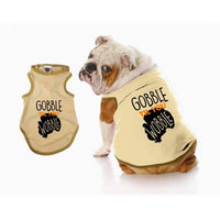 Gobble til you Wobble Dog Tee