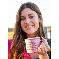 Here’s to Strong Women Enamel Look Ceramic Mug