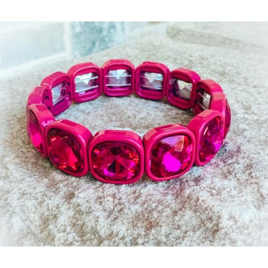 Happy Hues Stretch Gem Bracelet