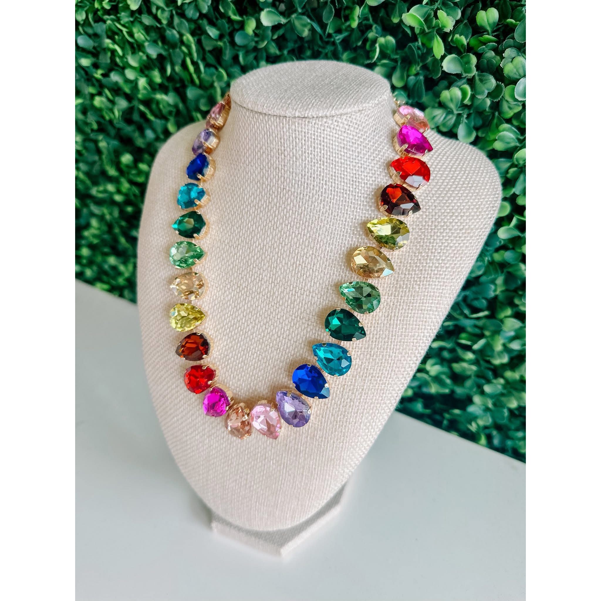 Jewel Candy Multicolor Statement Necklace