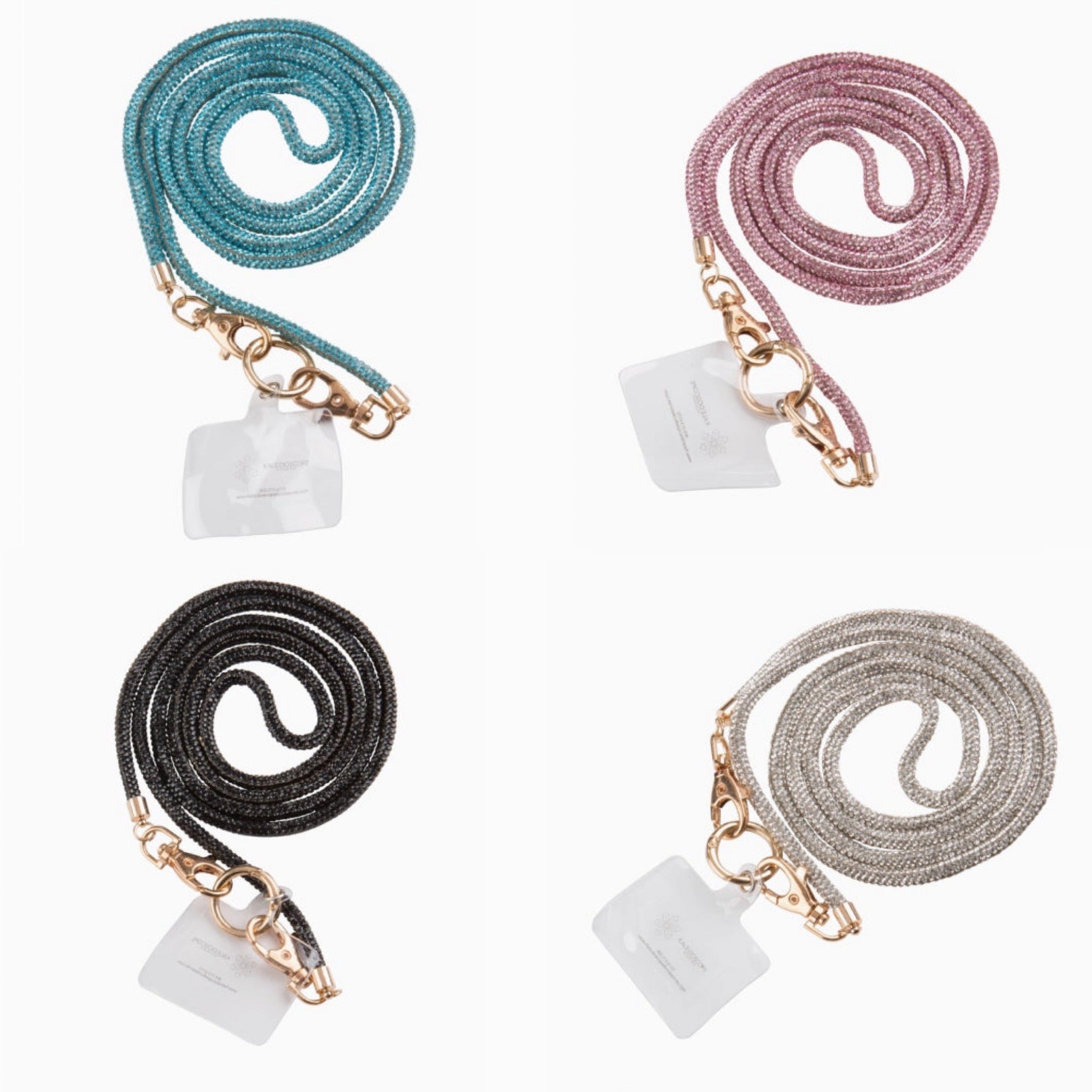 Rhinestone Crossbody Phone Strap