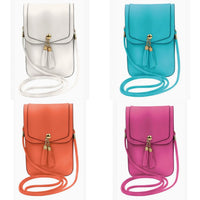 Touch Screen Tassel Crossbody Phone Bag