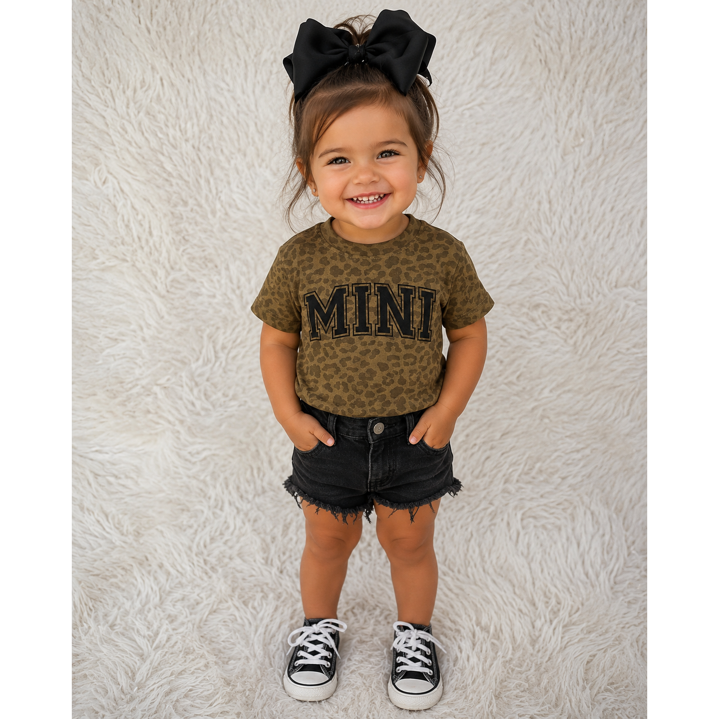 Leopard MINI Graphic Tee