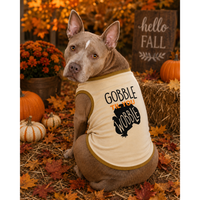 Gobble til you Wobble Dog Tee