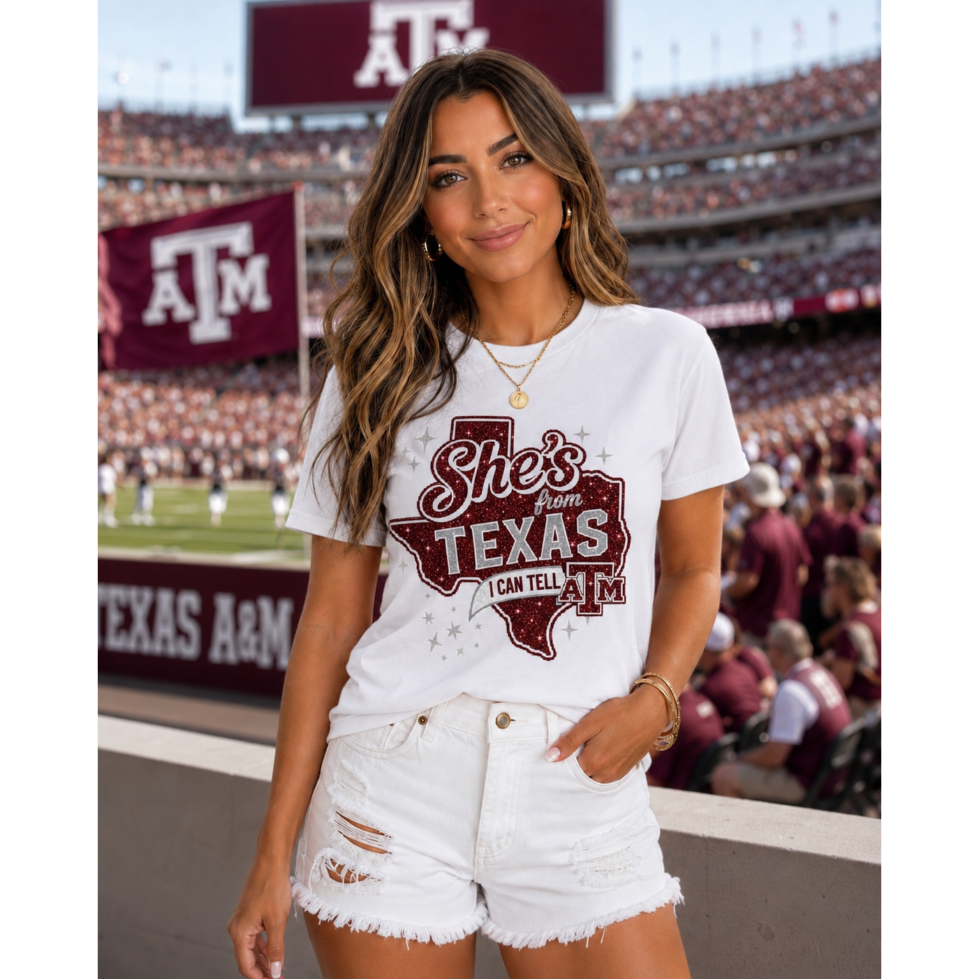 She’s From Texas Aggie Graphic Tee