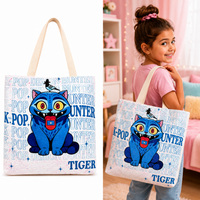 K-pop Demon Hunters Graphic Tote Bag