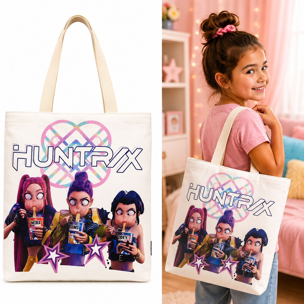 K-pop Demon Hunters Graphic Tote Bag